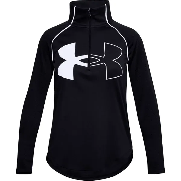 Under Armour Under Armour Tech Graphic Logo Half Zip-BLK T-Shirt