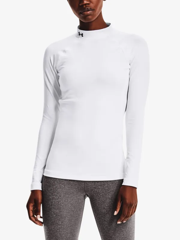 Under Armour Under Armour UA CG Authentics Mockneck-WHT T-Shirt