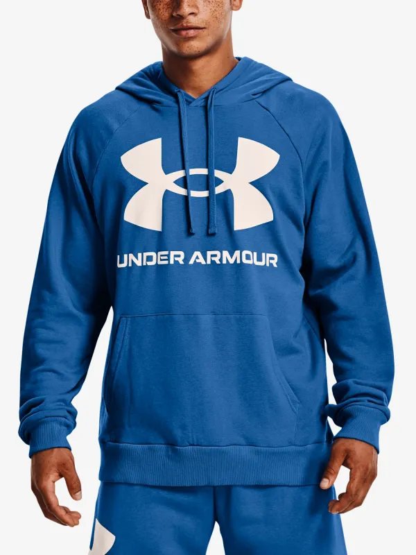 Under Armour Under Armour UA Rival Fleece Big Logo Sweatshirt HD-BLU