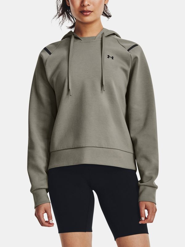 Under Armour Under Armour Unstoppable Flc Hoodie-GRN - Women