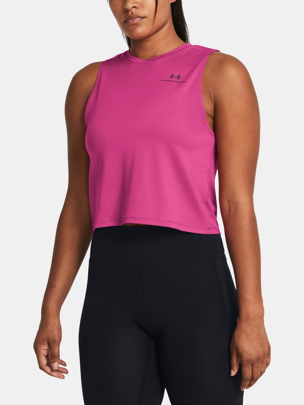 Under Armour Under Armour Vanish Energy Crop Tank Top - PNK - Women