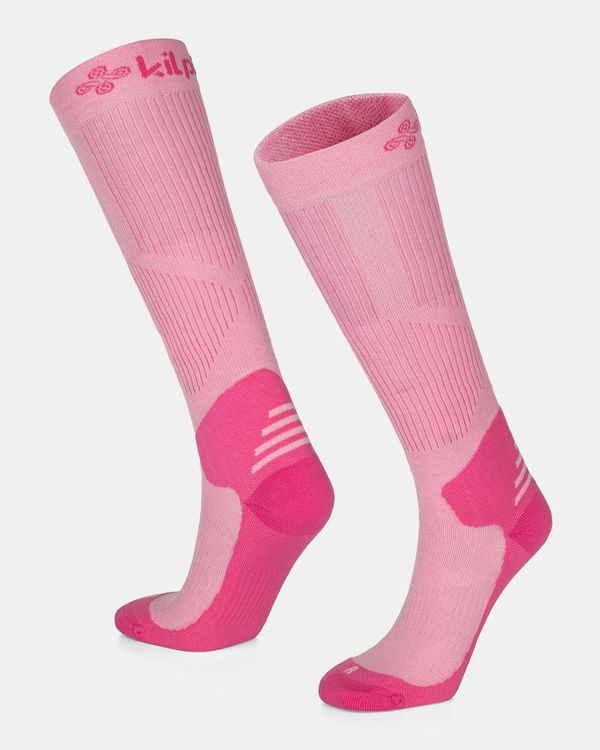 Kilpi Unisex Running Socks KILPI COMPRESS-U Light pink