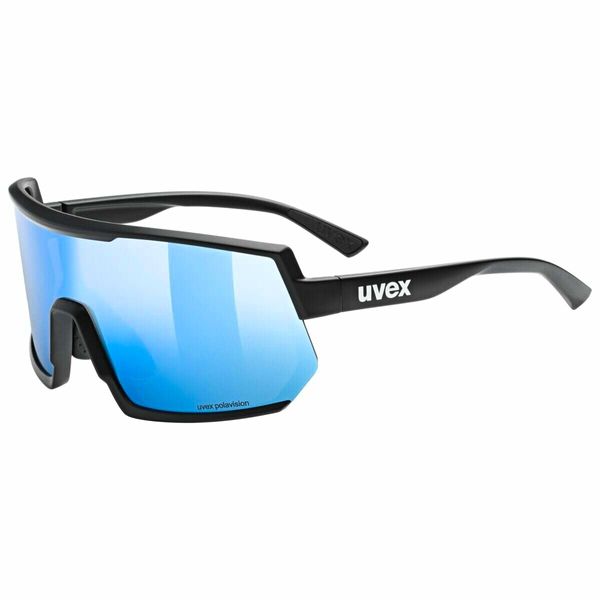 Uvex Uvex Sportstyle 235 P Black Mat/ Mir.Blue sports glasses