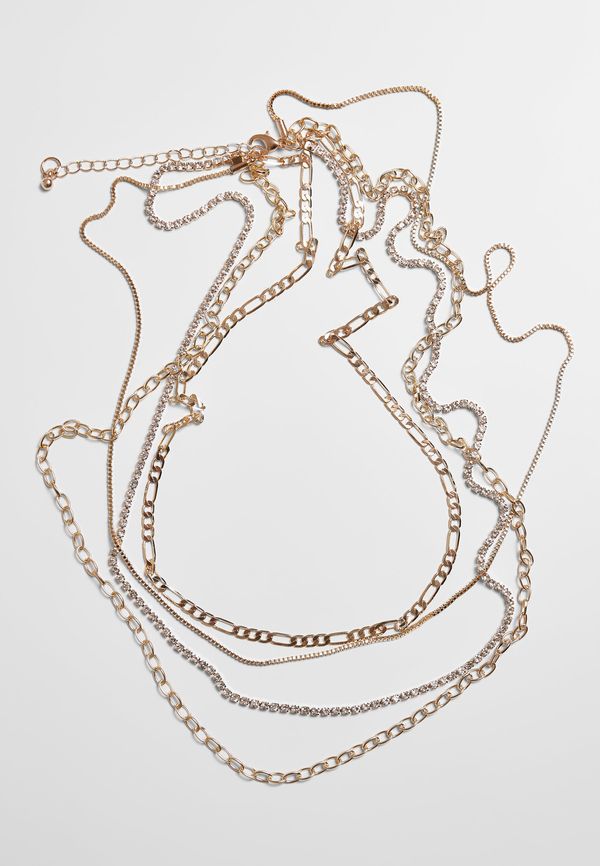 Urban Classics Accessoires Valeria Layering Gold Necklace