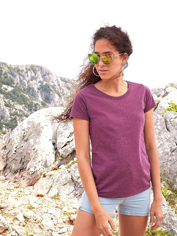 Fruit of the Loom Valueweight Fruit of the Loom Burgundy T-shirt