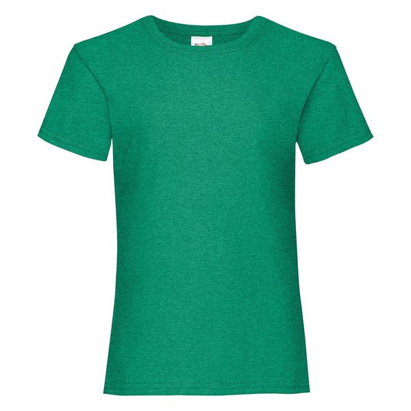 Fruit of the Loom Valueweight Fruit of the Loom Girls' Green T-shirt