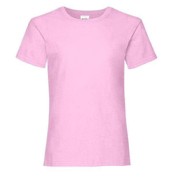 Fruit of the Loom Valueweight Fruit of the Loom Pink T-shirt
