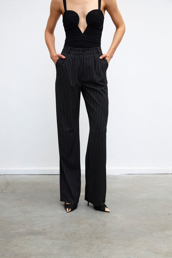 VATKALI VATKALI Striped fabric trousers