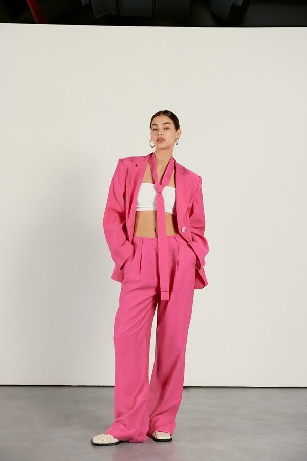 VATKALI VATKALI Tailored Double Breasted Blazer Pink