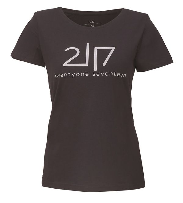 2117 VIDA - cotton T-shirt with neck sleeves - inkjet