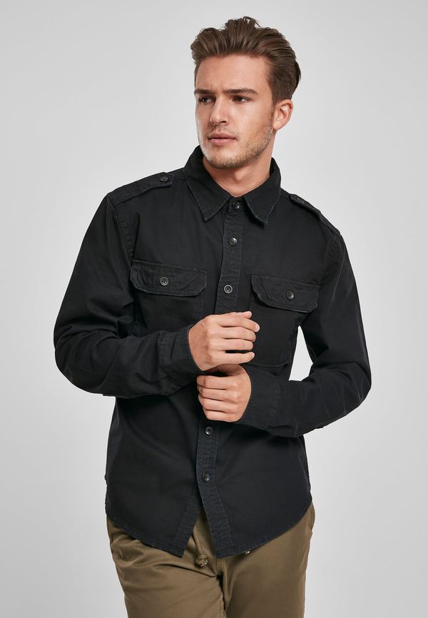 BYBrandit Vintage long-sleeved shirt, black