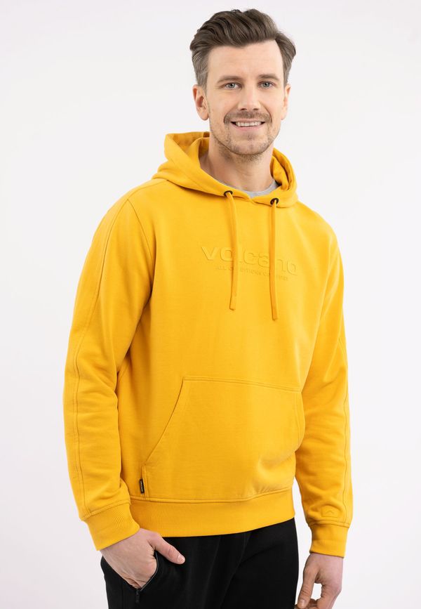 Volcano Volcano Man's Hoodie B-Piko