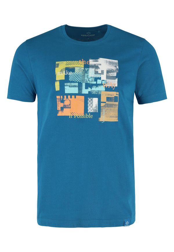 Volcano Volcano Man's T-shirt T-Raste M02037-S23