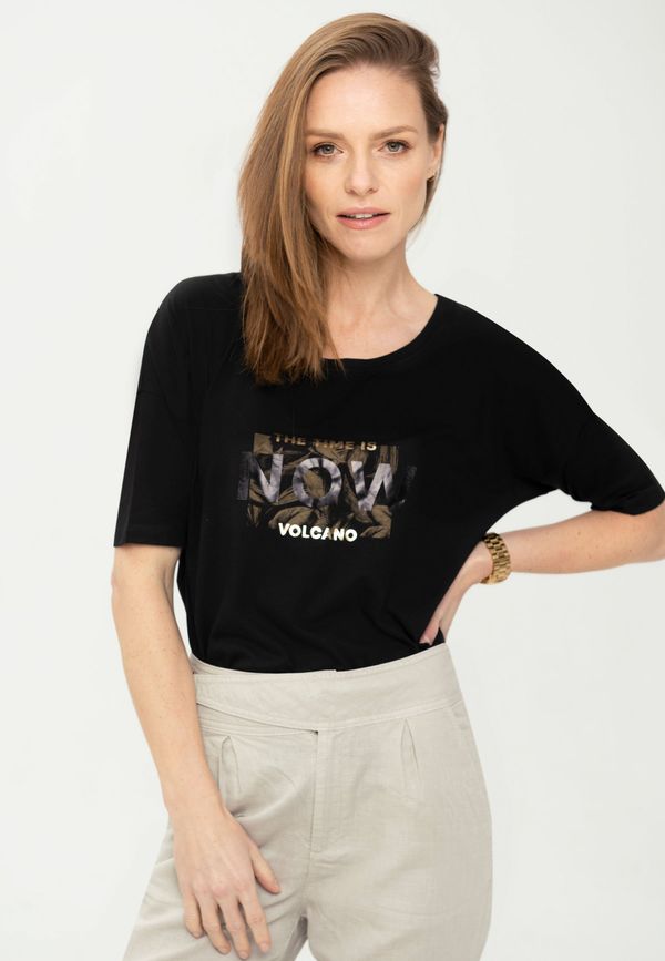Volcano Volcano Woman's T-shirt T-Now L02076-S23