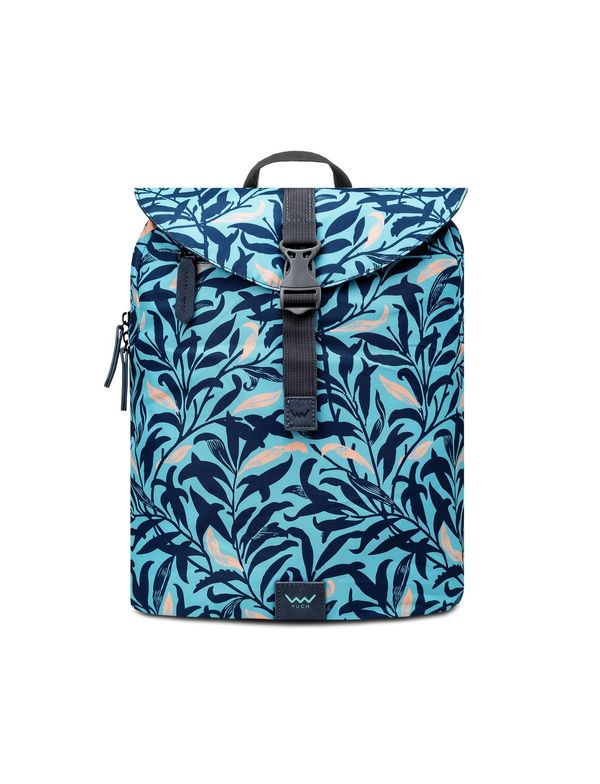 VUCH VUCH Corbin Leaves Turquoise Backpack