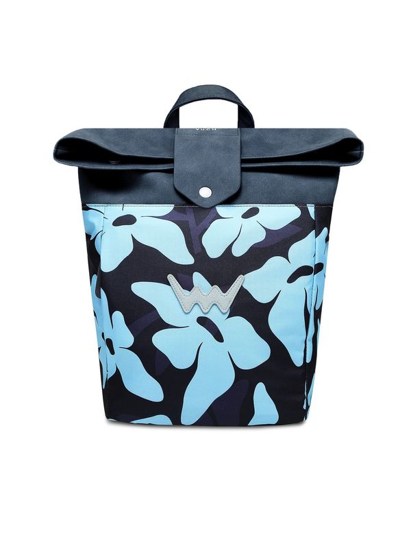 VUCH VUCH Dammit Flowers Blue Backpack