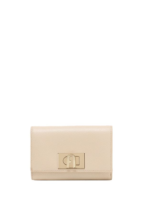 Furla Wallet - FURLA 1927 M COMPACT WALLET beige