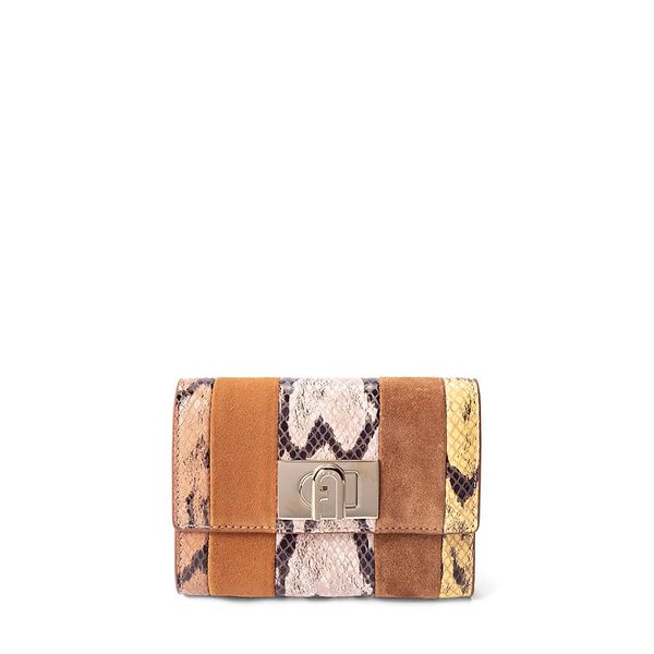 Furla Wallet - FURLA 1927 M COMPACT WALLET patterned