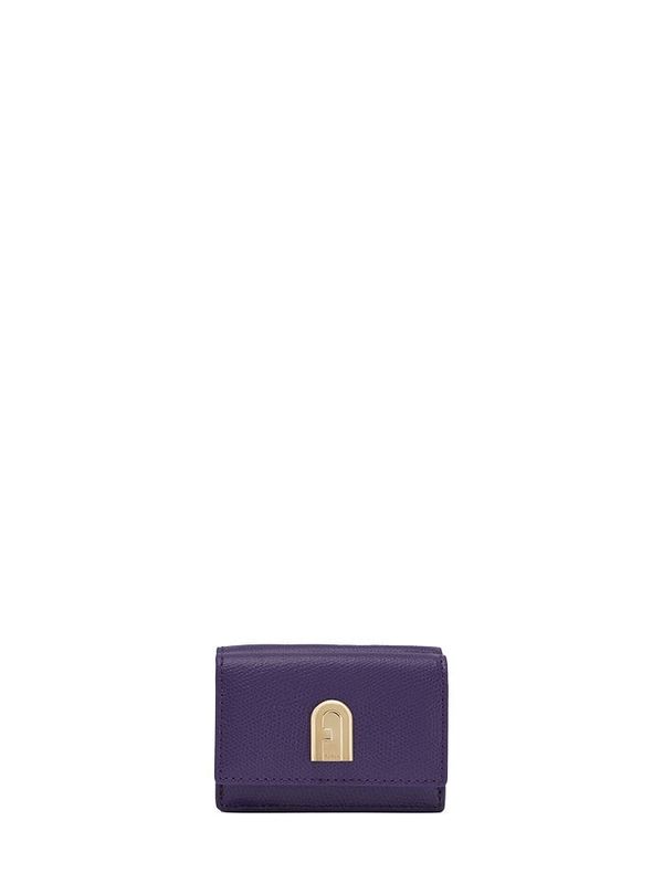 Furla Wallet - FURLA 1927 S COMPACT WALLET TRIFOLD purple