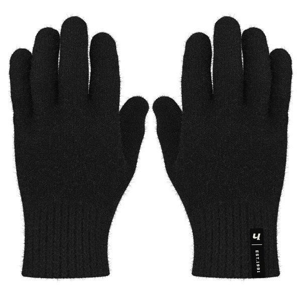 HANNAH Warm woolen gloves Hannah WOLG anthracite