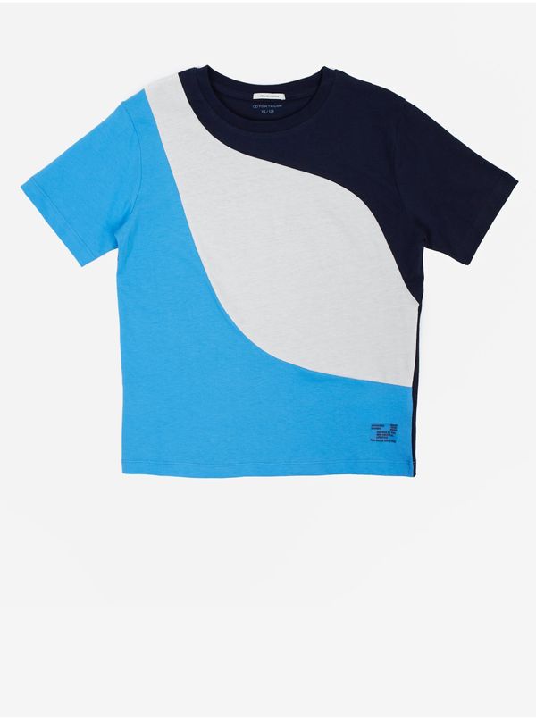 Tom Tailor White and blue boys T-shirt Tom Tailor - Boys