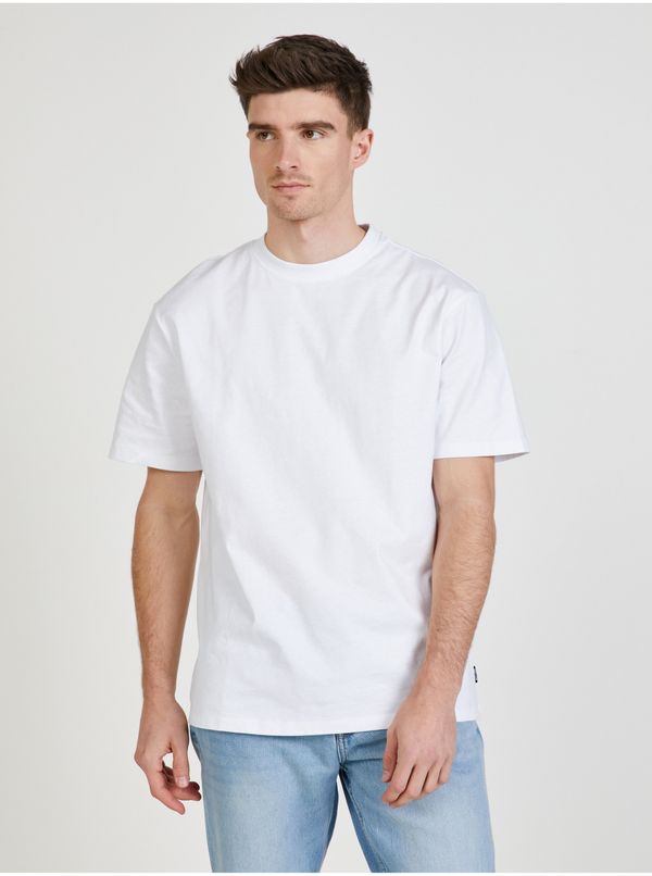 Only White basic T-shirt ONLY & SONS Fred - Men