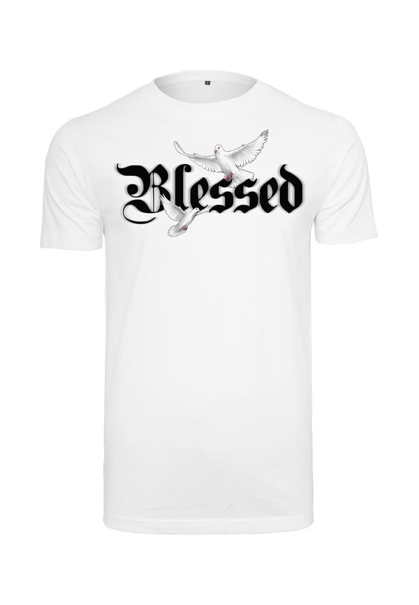MT Men White Blessed Dove T-Shirt