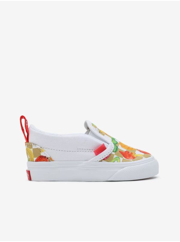 Vans White children's patterned slip-on sneakers VANS Haribo - Boys