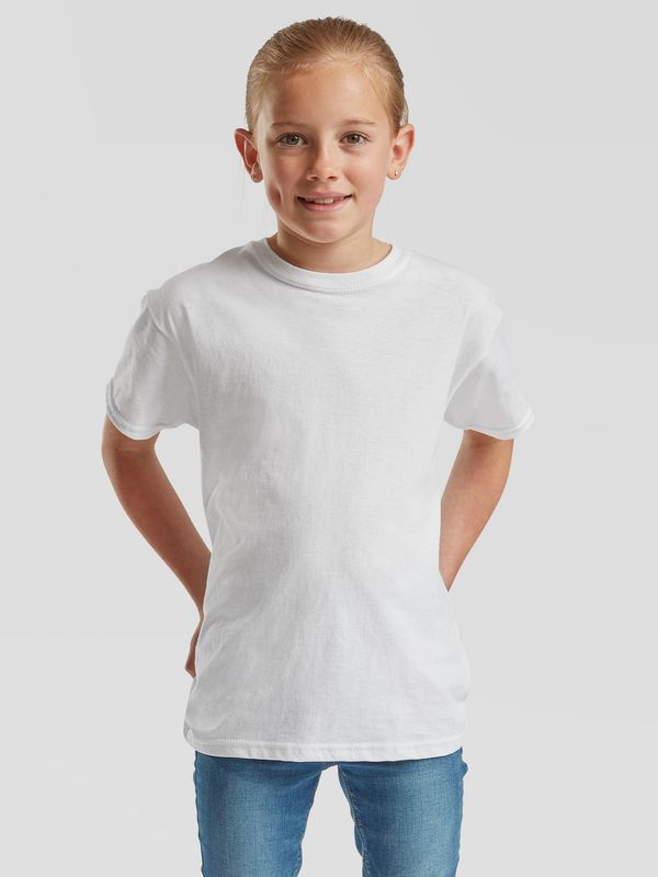 Fruit of the Loom White Children's T-shirt Original Fruit of the Loom