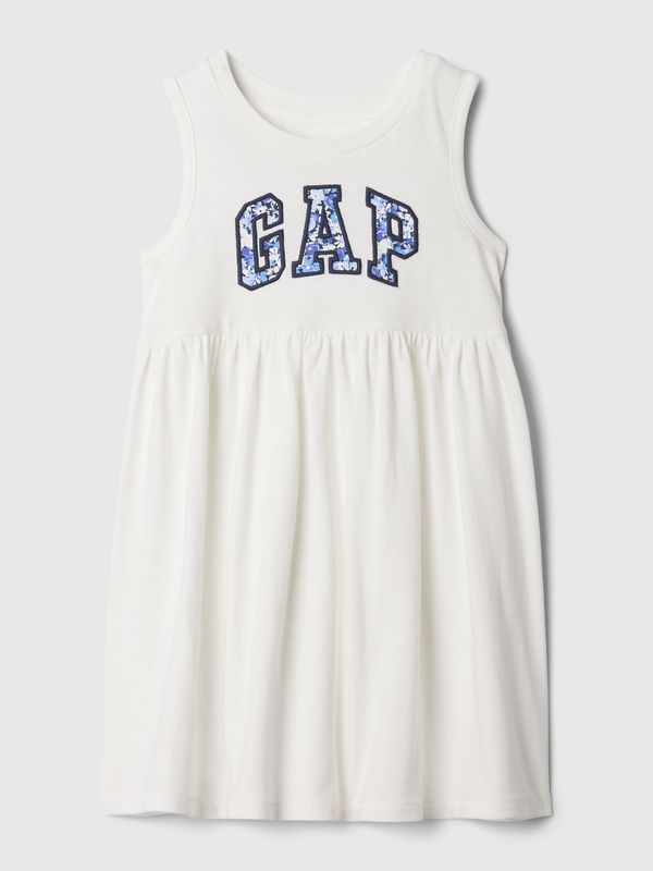 GAP White girl's dress with GAP logo