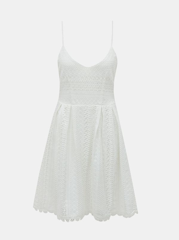 Only White Lace Dress ONLY Helena