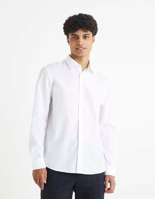 Celio White Men's Formal Shirt Celio Varegu