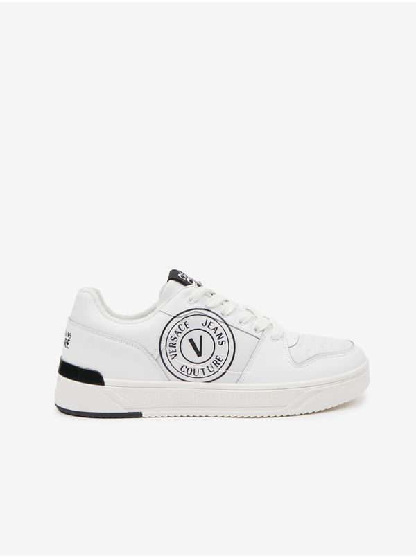 Versace Jeans Couture White Mens Leather Sneakers Versace Jeans Couture Starlight - Men