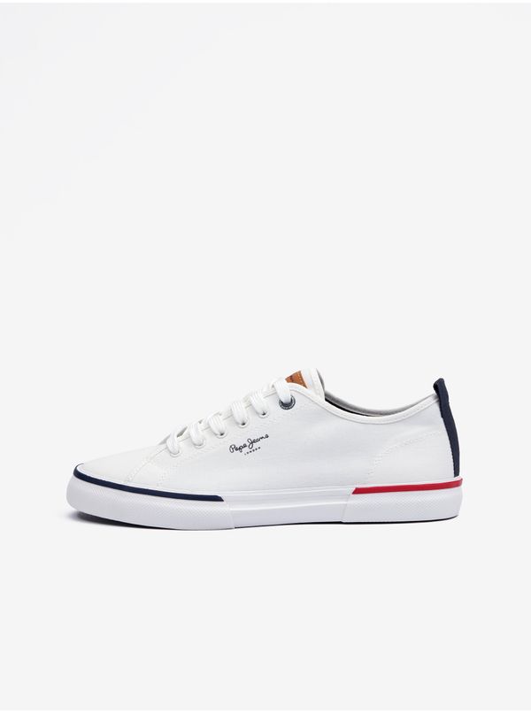 Pepe Jeans White men's sneakers Pepe Jeans Kenton Smart - Men's