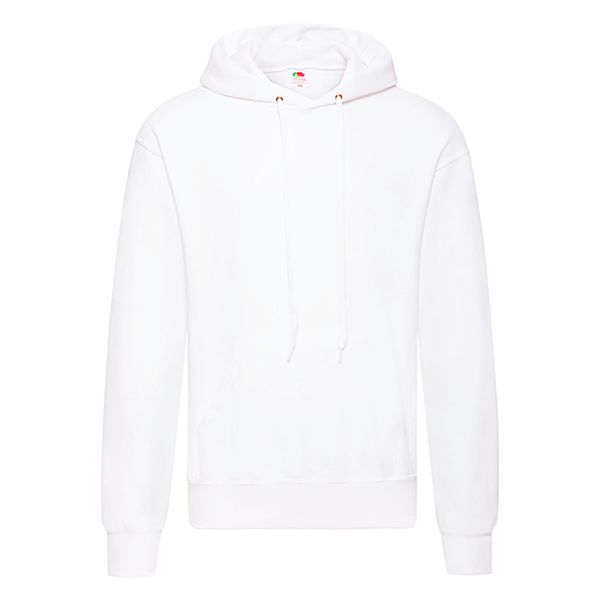 Fruit of the Loom White men's sweatshirt Hooded Sweat Fruit of the Loom