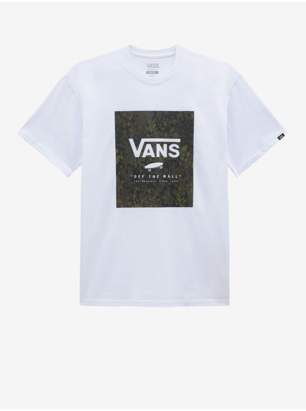Vans White Men's T-shirt with print VANS - Men