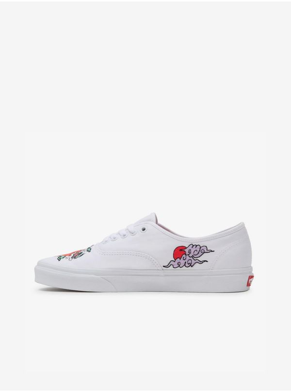 Vans White patterned sneakers VANS UA Authentic - Men