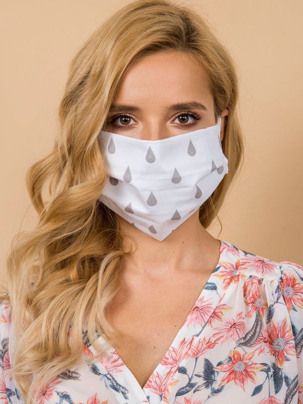 Fashionhunters White, reusable protective mask