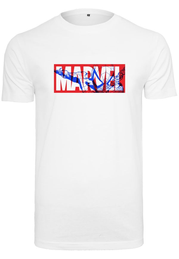 MT Men White T-shirt with Marvel Spiderman logo