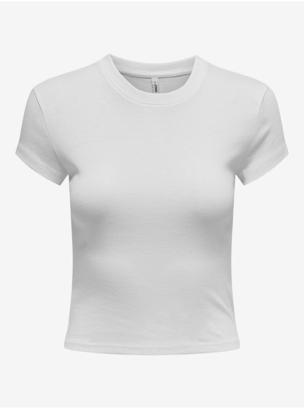 Only White women's basic T-shirt ONLY Elina