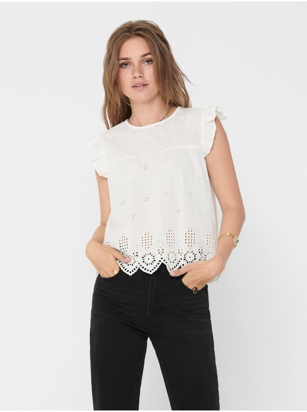 Only White women's blouse ONLY Silla - Women