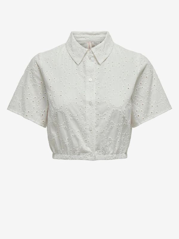 Only White women's cropped shirt ONLY Kala Alicia