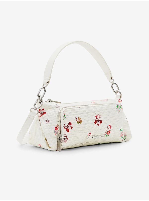 DESIGUAL White women's floral handbag Desigual Delirium Urus Maxi - Women