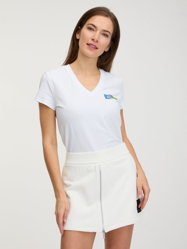 Armani White women's T-shirt Armani Exchange