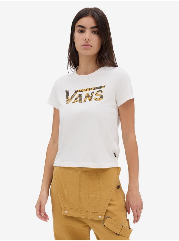 Vans White women's T-shirt VANS Warped Floral - Women