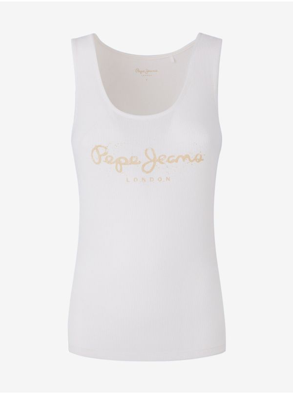 Pepe Jeans White Women's Top Pepe Jeans Dunia - Women