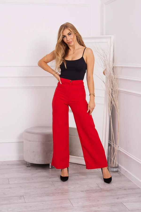 Kesi Wide-leg trousers red