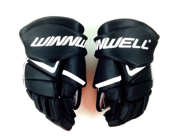 WinnWell WinnWell AMP500 Black Senior Hockey Gloves 13 Inch