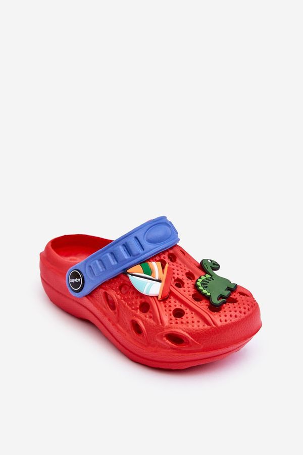 WJ1 WJ1 Children's Foam Lightweight Crocs Sandals Red Sweets