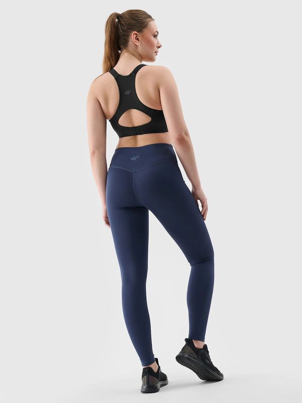 4F Women's 4F Sports Leggings - Navy Blue